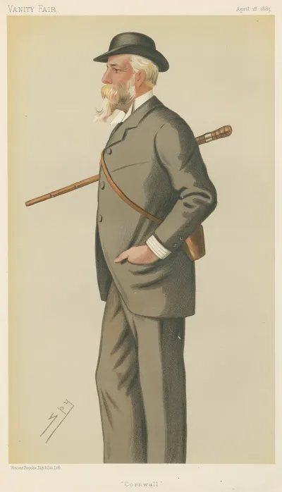 Politicians Cornwall Brydes Willyams April18 1885