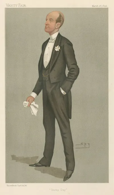 Politicians Derby Day Lord Elcho March 25 1892