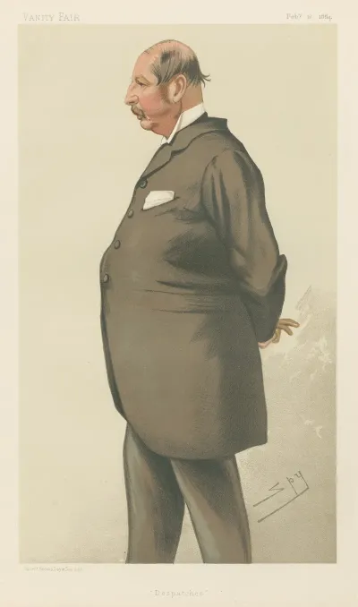 Politicians Despatches Captain Conway Seymour 16 February 1884
