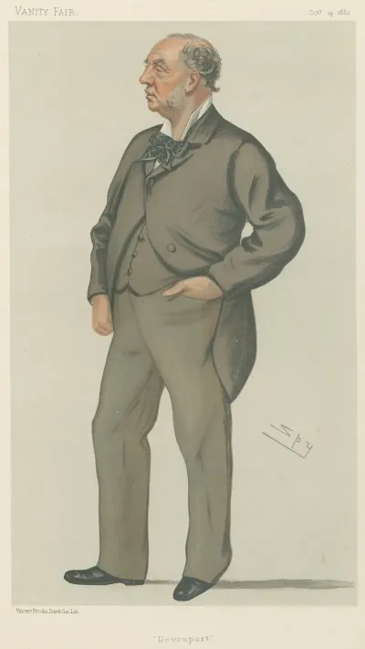 Politicians Devonport Mr J H Puleston 14 October 1882