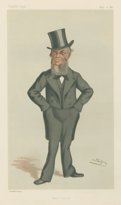 Politicians East Sussex Mr George Burrow Gregory April 17 1880