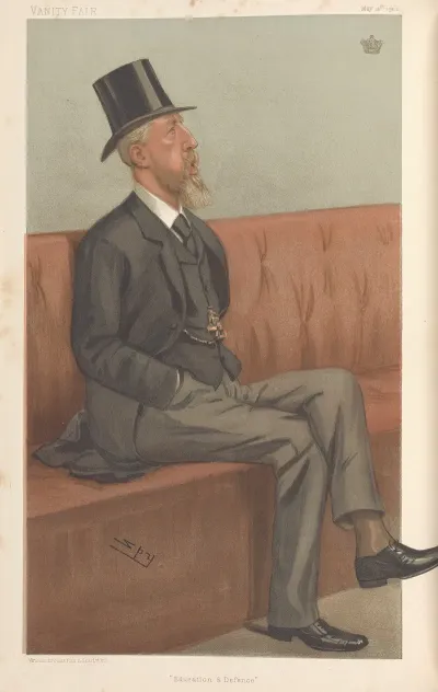 Politicians Education And Defense The Duke Of Devonshire May 15 1902