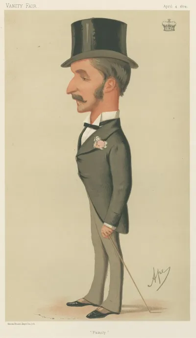 Politicians Family The Marquis Of Lansdowne 4 April 1874