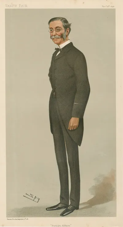 Politicians Foreign Affairs Sir Thomas Henry Sanderson 10 November 1898