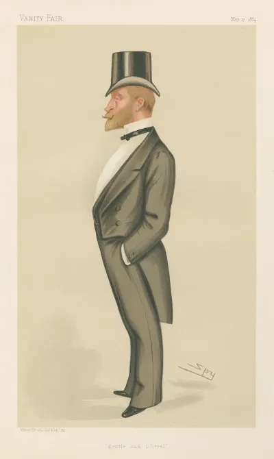 Politicians Gentle And Liberal The Hon Frederick Stephen Archibald Hanbury Tracy May 17 1896