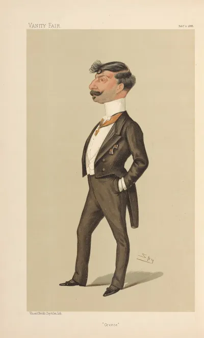 Politicians Greece M John Gennadius H E The Greek Minister February 11 1888