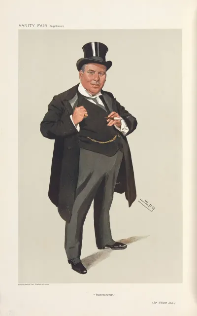 Politicians Hammersmith Sir William Bull April 3 1907