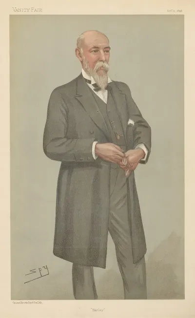 Politicians Hanley Mr William Woodall 15 October 1896