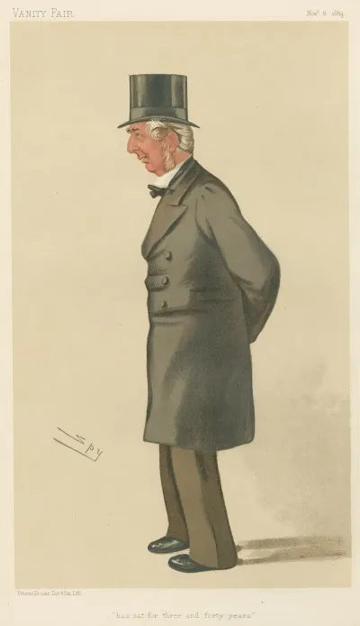 Politicians Has Set For Three And Forty Years Mr Frederick Winn Knight 8 November 1884