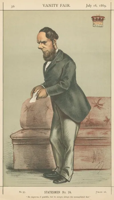 Politicians He Improves If Possible But He Accepts Always The Accomplised Fact Earl Kimberly 16 July 1869