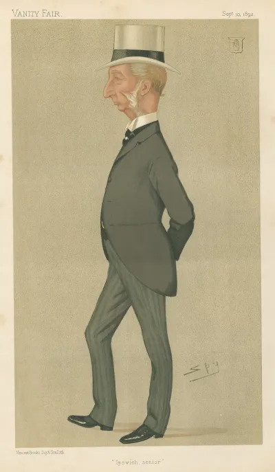 Politicians Ipswich Senior Sir Charles Dalrytmple September 10 1892
