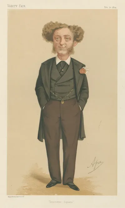 Politicians Leicester Square Mr Albert Grant February 21 1874