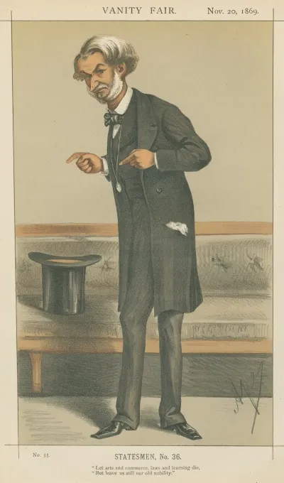 Politicians Let Arts And Commerce Laws And Learning Die But Leave Us Still Our Old Nobility The Rt Hon Lord John J R Manners 20 November 1869