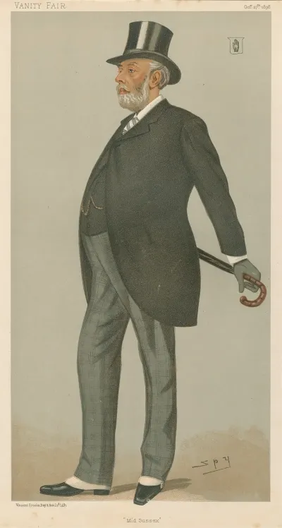 Politicians Mid Sussex Sir Henry Fletcher October 27 1898