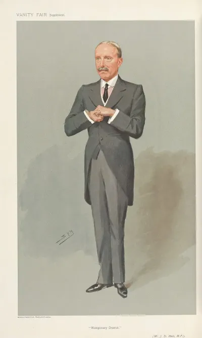 Politicians Montgomery District Mr J D Rees 20 February 1907