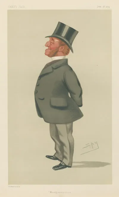 Politicians Montgomeryshire Mr Charles Watkin Williams Wynn 28 June 1879