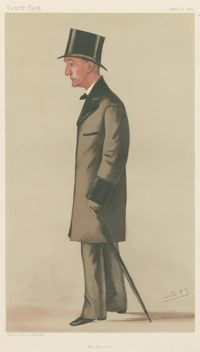 Politicians Montrose The Rt Hon William Edward Baxter April 25 1885