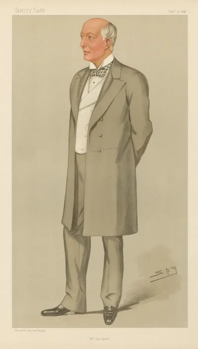 Politicians Mr Speaker The Rt Hon William Court Gully September 17 1896