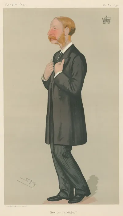 Politicians New South Wales The Rt Hon The Earl Of Jersey 11 October 1890