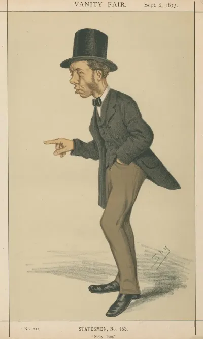 Politicians Noisy Tom Sir Thomas Collins September 6 1873