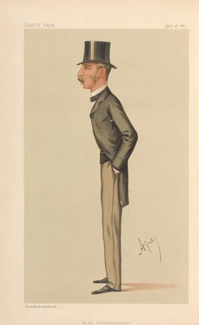 Politicians North Northamptonshire Lord Burghley April 16 1887