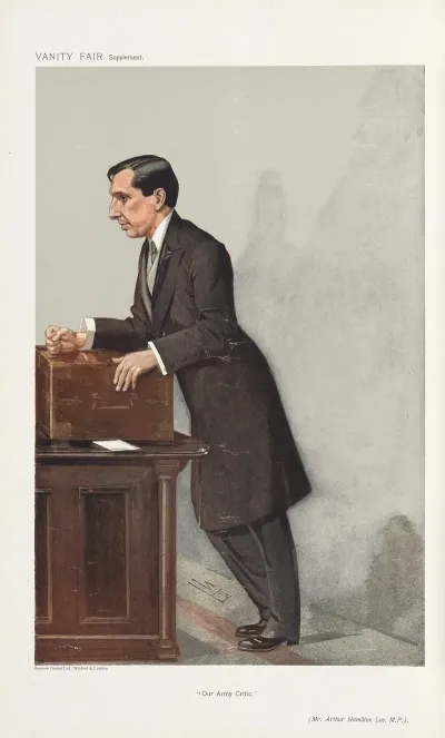 Politicians Our Army Critic Mr Arthur Hamilton Lee 23 January 1907