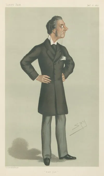 Politicians Our Joe Mr Joseph Chamberlain January 27 1877