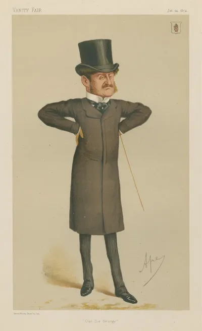 Politicians Our Sir Gearge Sic Sir George Orby Wombwell 24 January 1874