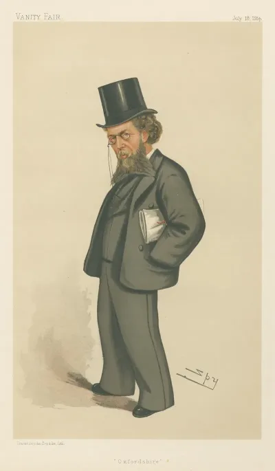 Politicians Oxfordshire Mr William Cornwallis Cartwright July 19 1884