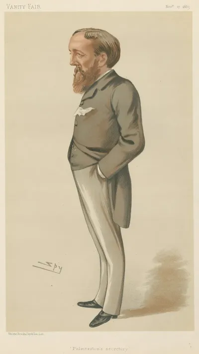Politicians Palmerstons Secretary The Hon Anthony Evelyn Melbourne Ashley November 17 1883