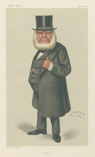 Politicians Peace Mr Henry Richard 4 September 1880