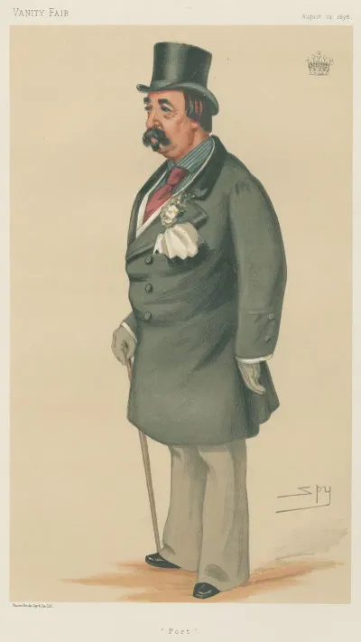 Politicians Port The Earl Of Portarlington 24 August 1878