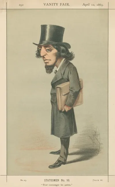 Politicians Pour Encourager Les Autres The Rt Hon James Stansfeld 10 April 1869