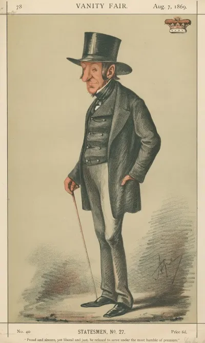 Politicians Proud And Sincere Yet Liberal And Just He Refused To Serve Under The Most Humble Of Premiers The Duke Of Somerset 7 August 1869