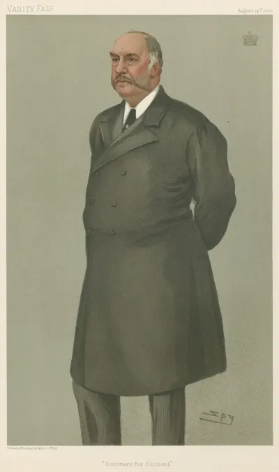 Politicians Secretary For Scotland Lord Balfour Of Burleigh August 14 1902