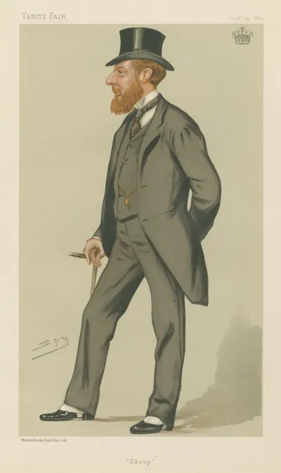 Politicians Sheep The Earl Of Seafield 29 September 1883