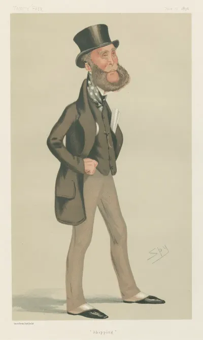 Politicians Shipping Lord Eslington June 10 1876
