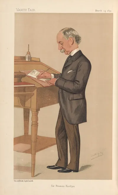 Politicians Sir Francis Knollys 14 March 1891