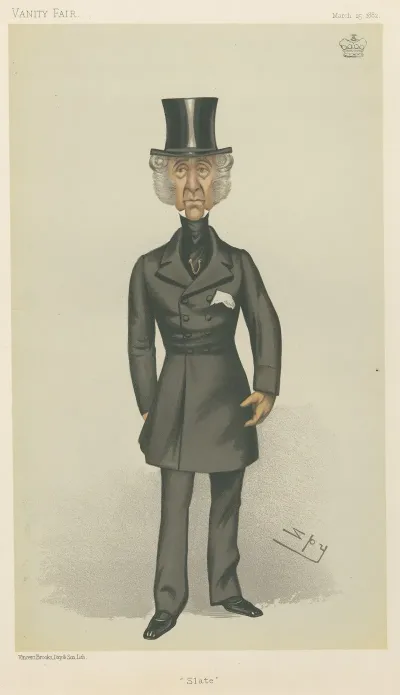 Politicians Slate Lord Penthyn 25 March 1882