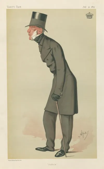 Politicians Suffolk The Earl Of Stradbroke 31 July 1875