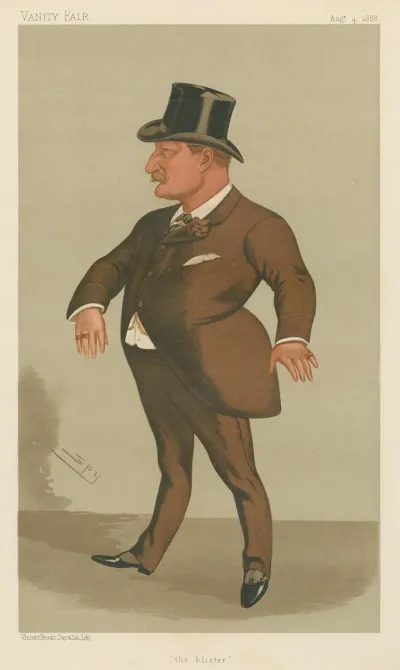 Politicians The Blister Mr Charles Kearns Deane Tanner 4 August 1888