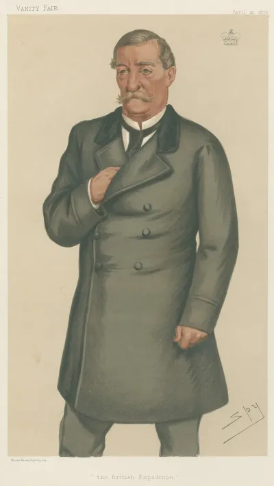 Politicians The British Expedition Gen Lord Napier Of Magdala 20 April 1878