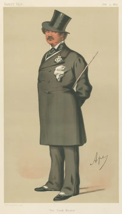 Politicians The Clerk Marshall Major Gen Lord Alfred Henry Paget 3 June 1875