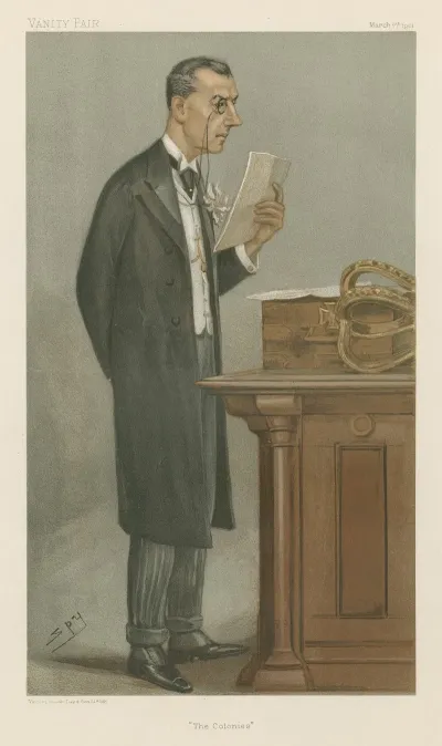 Politicians The Colonies Mr Joseph Chamberlain March 7 1901