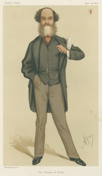 Politicians The Colossus Of Roads Sir George Samuel Jerkinson 24 April 1875