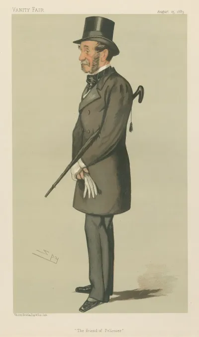 Politicians The Friend Of Pelissier General The Hon St George Gerald Foley August 25 1883