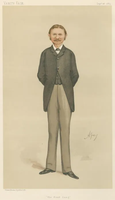 Politicians The Kent Gang Mr Areta Akers Douglas Sept 26 1885