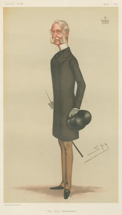Politicians The Lord Chamberlain The Marquess Of Hertferd 7 April 1877