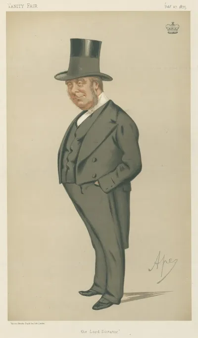 Politicians The Lord Dictator Lord Redesdale 27 February 1875