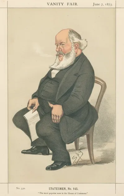 Politicians The Most Popular Man In The House Od Commons Mr Robert Dalglish June 7 1873